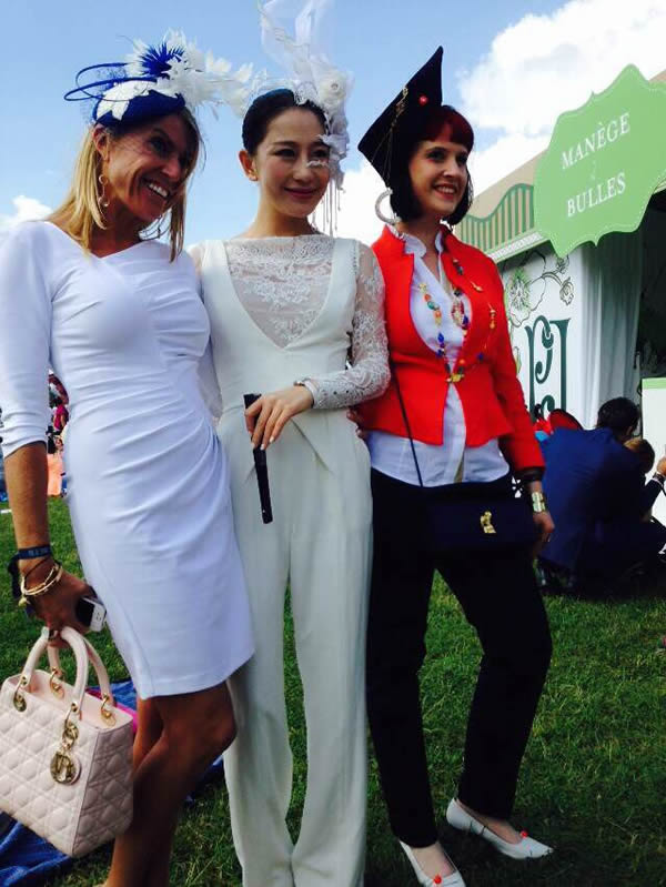 蘭玉受邀浪琴表戴安娜賽馬大獎(jiǎng)賽 跨界設(shè)計(jì)浪琴表賽馬禮帽 法國(guó)演繹頭頂上的優(yōu)雅