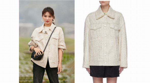 劉濤演繹春夏簡(jiǎn)約穿搭，打造溫婉清新魅力造型