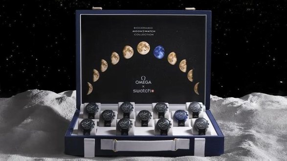 MoonSwatch第二幕整盒全套集結(jié)，歐米茄用金指針召喚光明