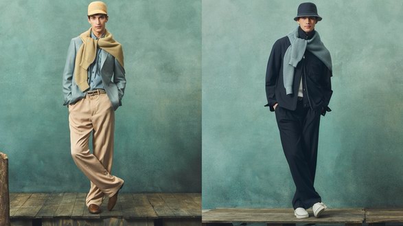 CANALI 2025 春夏系列 三維針織，立體革新 
