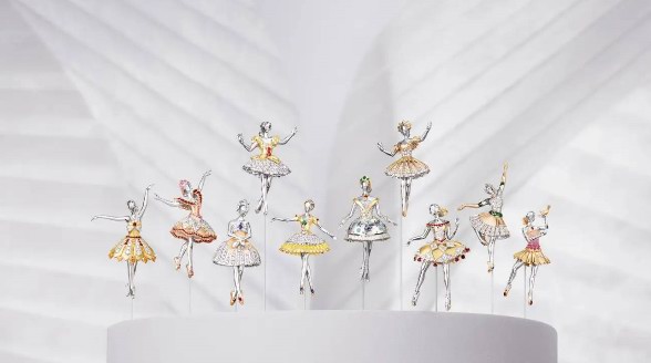 Van Cleef & Arpels梵克雅寶再次呈獻(xiàn)12款高級珠寶胸針作品，向舞蹈世界致意