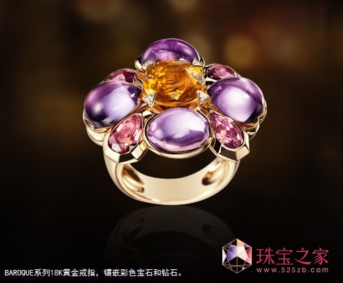 Chanel奢華珠寶戒指Baroque系列（Baroque Ring Collection of Chanel's Fine Jewelry），